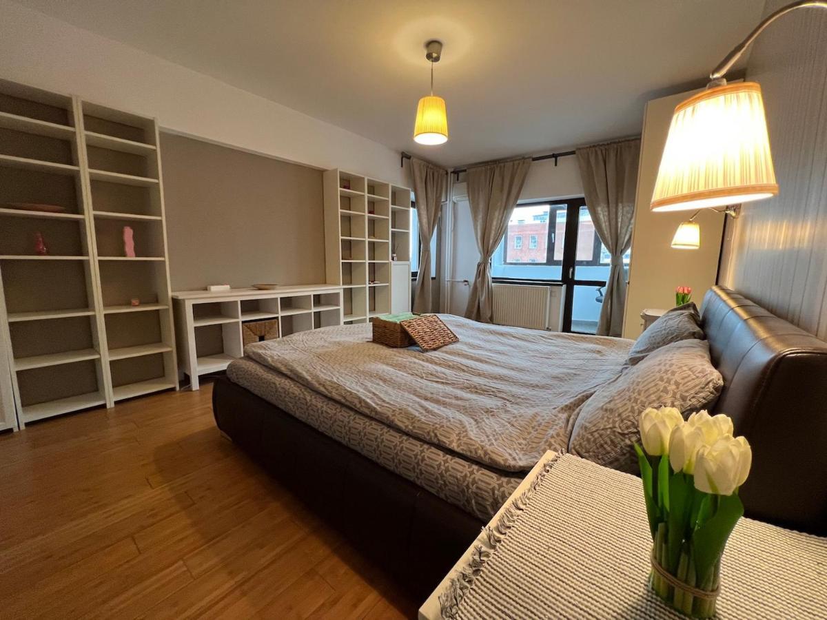Downtown Unirii Central Apartament Bukares Bagian luar foto